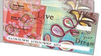 Daily Joy Side Tear Personalized Checks