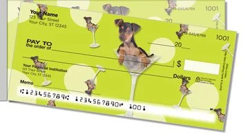 Cosmopawlitan Side Tear Personalized Checks