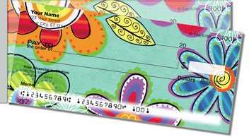 Fanciful Flower Side Tear Checks
