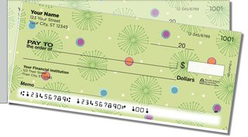 Mystical Garden Side Tear Personalized Checks
