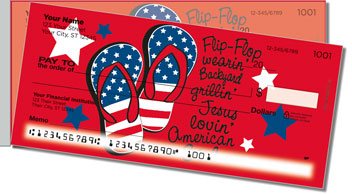 All American Girl Side Tear Checks