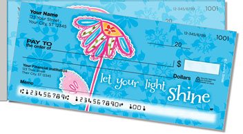 Blooming Gorgeous Side Tear Personalized Checks