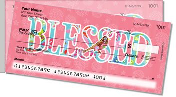 Joyful Floral Side Tear Checks