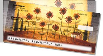 Womack Bloom Side Tear Personalized Checks