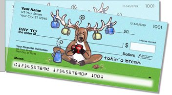 Nature Lover Side Tear Personalized Checks