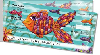Embry Fish Side Tear Personalized Checks