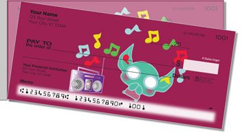 Merry Go Goblin Side Tear Personalized Checks