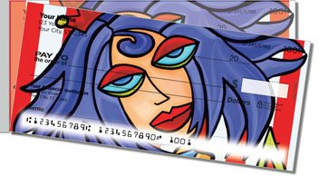 Coffee and Latte Side Tear Personalized Checks