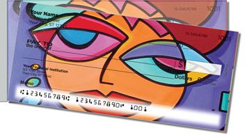 Cubist Gal Pal Side Tear Personalized Checks