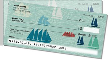 Dari Design Ocean Life Side Tear Personalized Checks