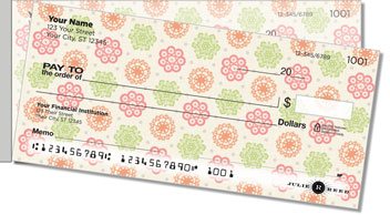 Doily Dots Side Tear Personalized Checks