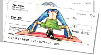 Wat Yoga Side Tear Personalized Checks