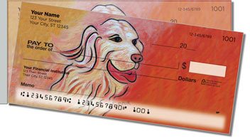 Dog Days 1 Side Tear Personalized Checks