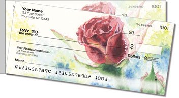 Nature Scene Side Tear Personalized Checks