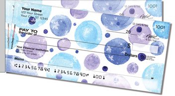 Painted Pattern Side Tear Personalized Checks