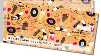 Vintage 1950s Side Tear Personalized Checks