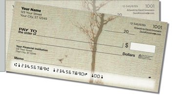 Poetic Landscape Side Tear Checks