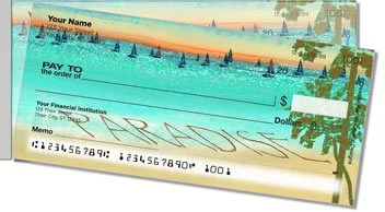 On the Beach Side Tear Personalized Checks