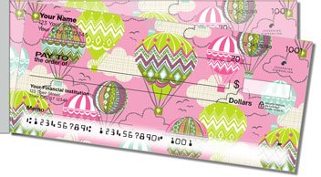 Blown Away Side Tear Personalized Checks