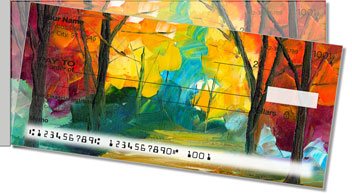 Evening Magic Side Tear Personalized Checks