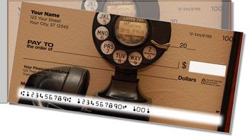 Vintage Phone Side Tear Checks