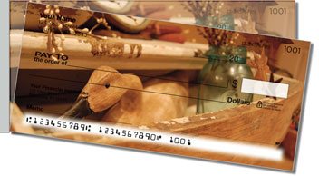 Country Dandeacute;cor Side Tear Personalized Checks