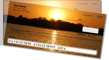 Filtered Ray Side Tear Personalized Checks