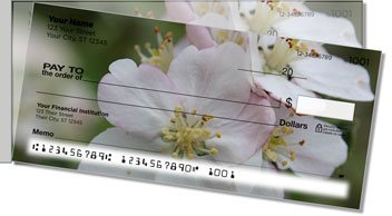 Apple Blossom Side Tear Personalized Checks