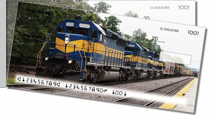 Railroad Side Tear Personal Checks