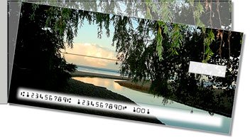 Tranquil Water Side Tear Checks