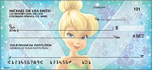 Tinker Bell Personalized Checks
