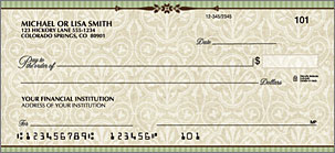 Vintage Personalized Checks