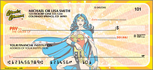 Wonder Woman Personalized Checks